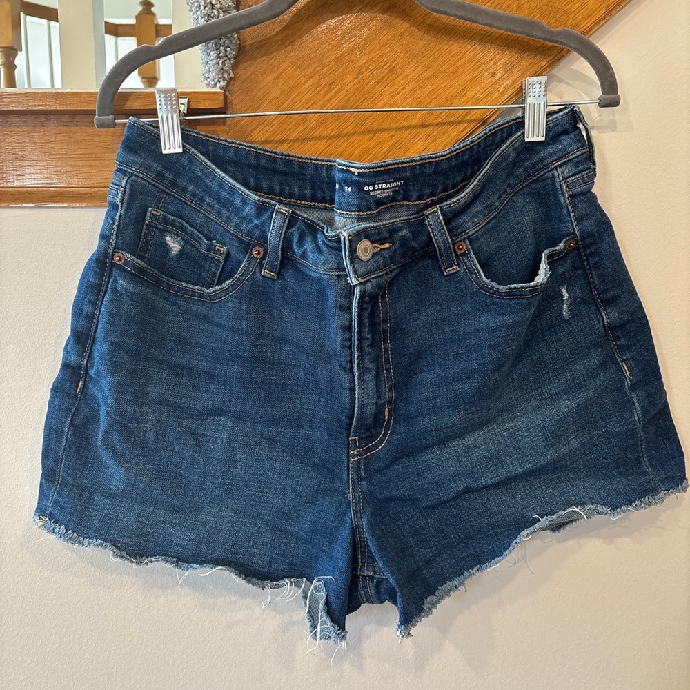 Old Navy Women's OG Straight Denim Shorts - 14